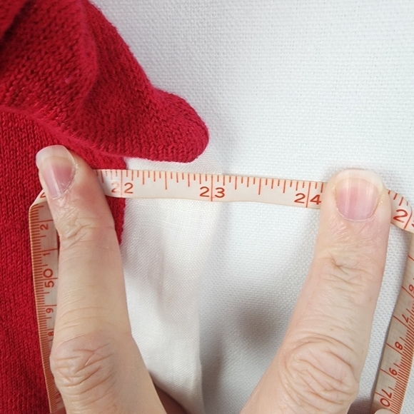 J Jill Linen and Cotton Blend Panel Tunic Sweater Size Large - Picture 5 of 6